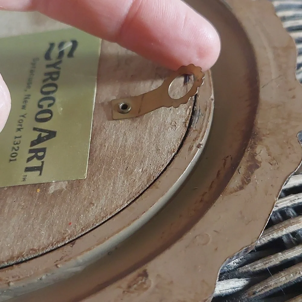 Vintage Syroco Art Mirror